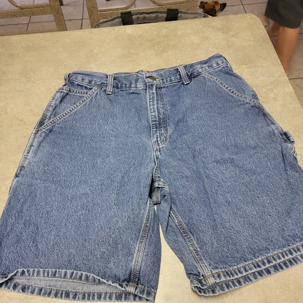 Men's Blue Denim Shorts